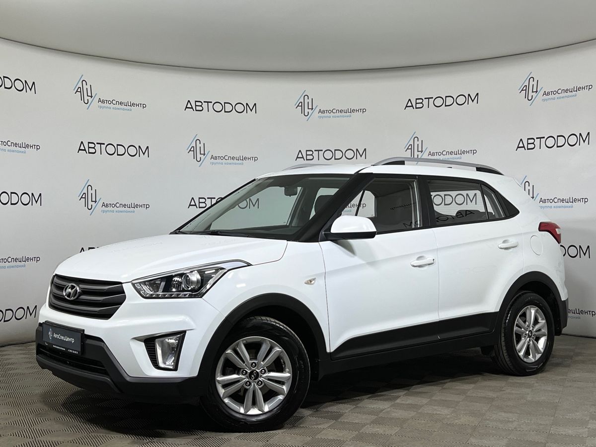 Hyundai Creta I поколение 1.6 MT (123 л.с.) Comfort Plus Белый 2018 с пробегом 163 026 км