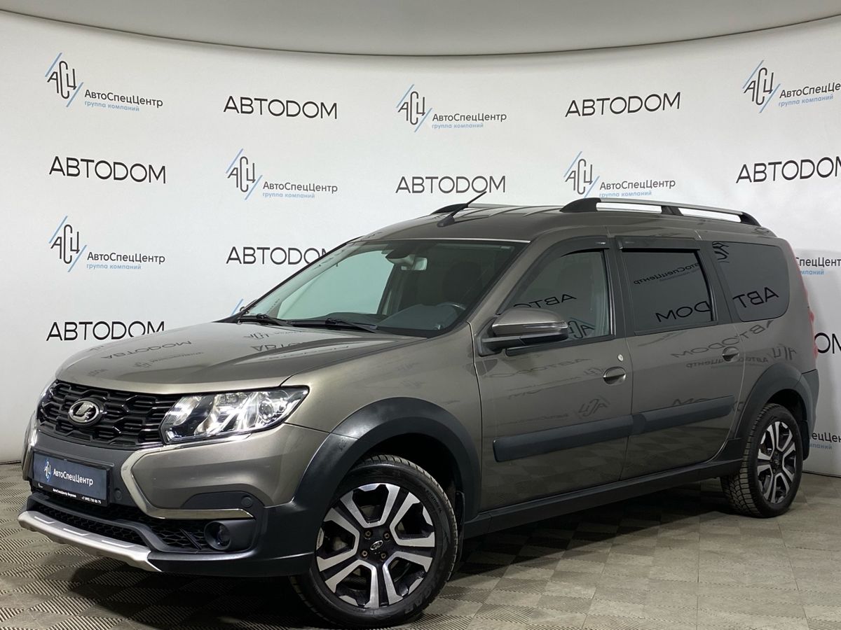 Автомобиль Lada (ВАЗ) Largus I [рестайлинг] 1.6 MT (5 мест) (106 л.с.) Base Серый 2021 с пробегом 162 019 км