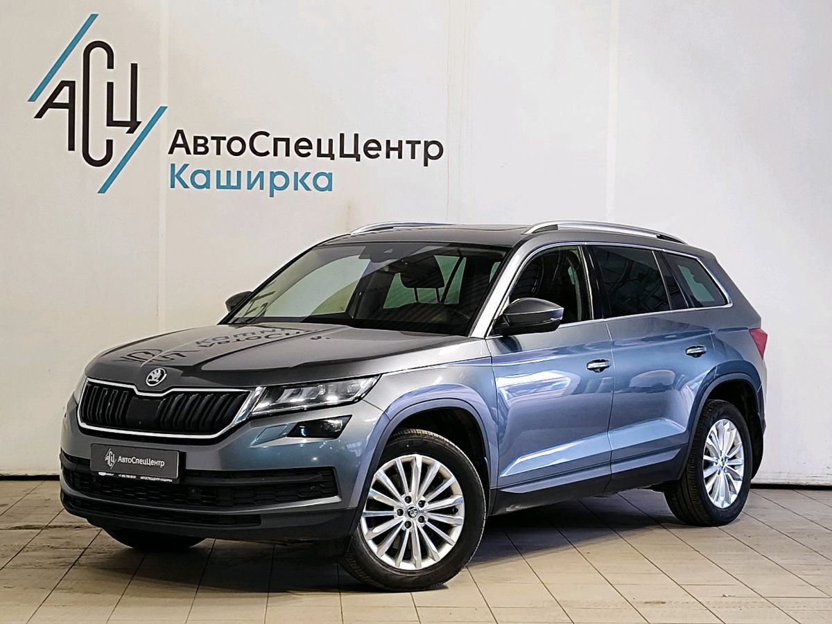 Skoda Kodiaq I поколение 2.0 AMT 4WD (180 л.с.) Style Серый 2020 с пробегом 135 065 км