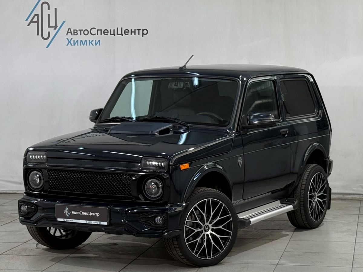 Lada (ВАЗ) Niva Legend I поколение 1.7 MT 4WD (83 л.с.) Luxe Conditioner Зелёный 2023 с пробегом 12 000 км