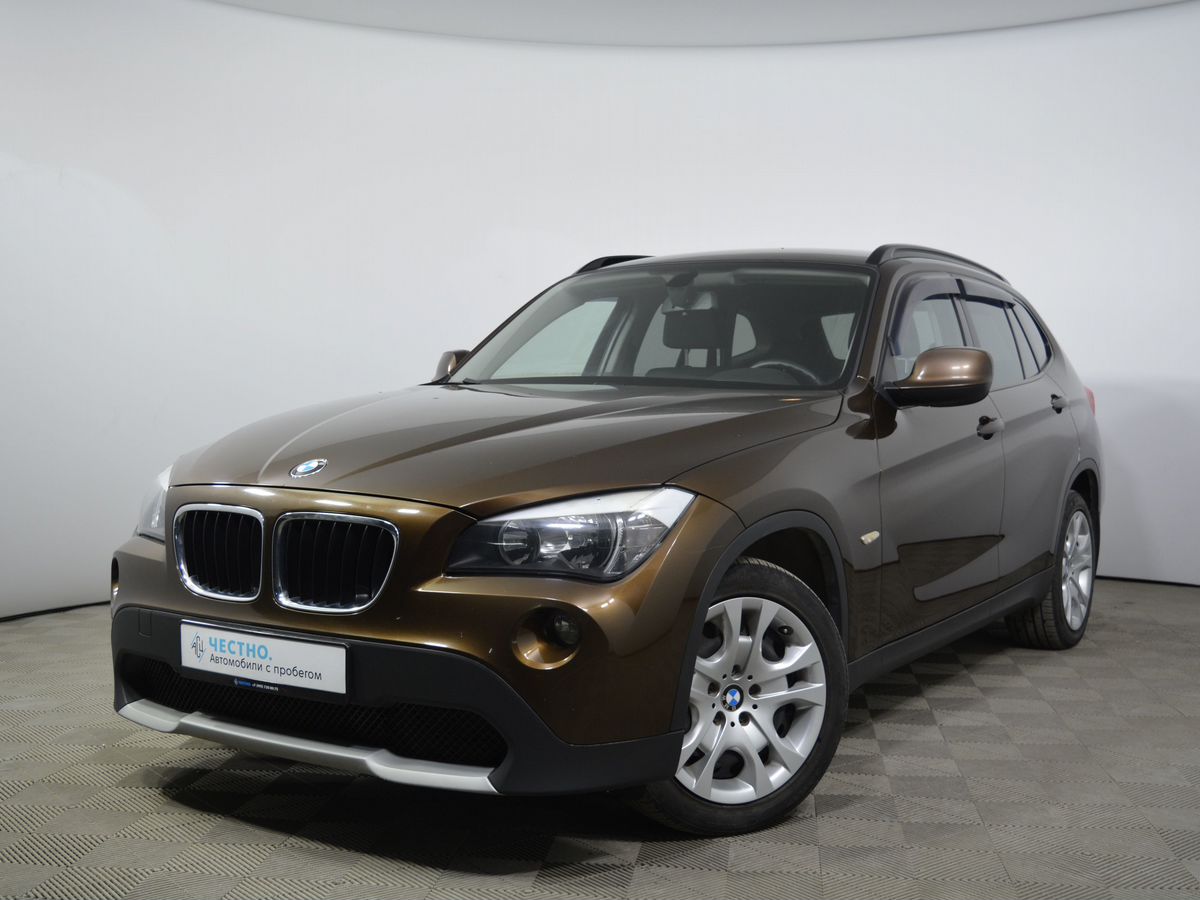 Автомобиль BMW X1 I поколение (E84) 2.0 AT (150 л.с.) Base Коричневый 2011 с пробегом 64800 км