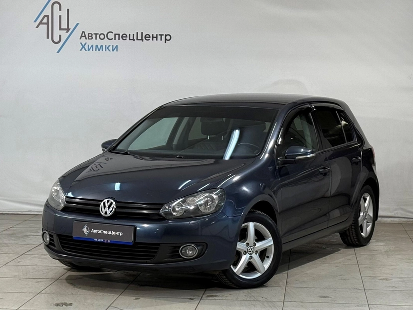 Автомобиль Volkswagen Golf VI поколение 1.2 MT (105 л.с.) Comfortline Синий 2012 с пробегом 118 000 км