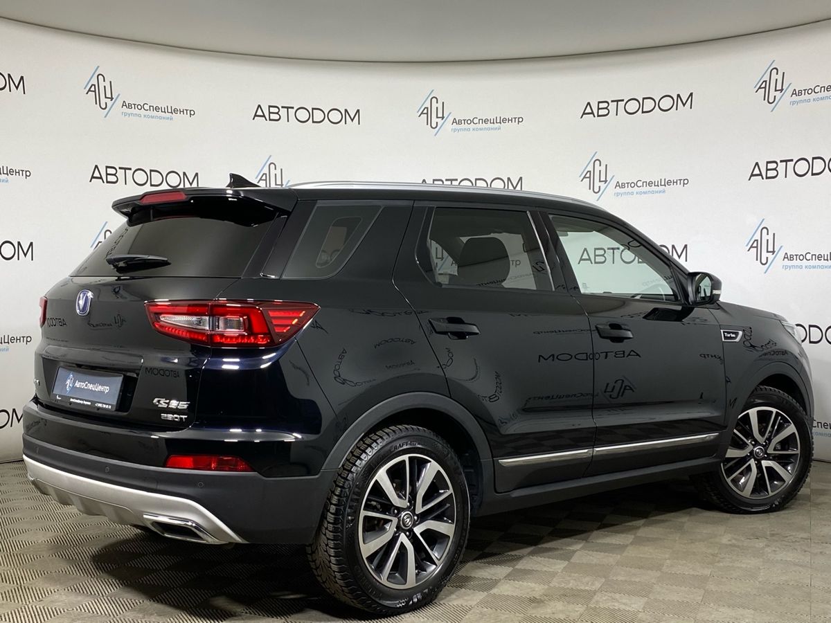 Автомобиль Changan CS55 I поколение 1.5 AT (143 л.с.) Comfort Чёрный 2019 с пробегом 79 000 км