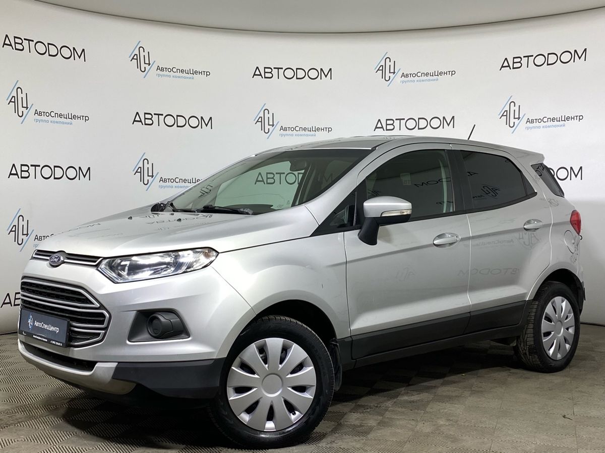Автомобиль Ford EcoSport II поколение 1.6 MT (122 л.с.) Base Серый 2017 с пробегом 138 896 км