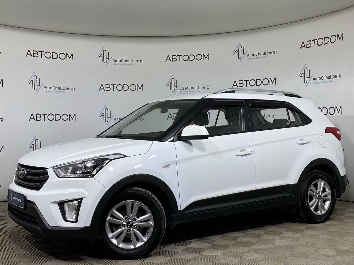 Hyundai Creta I поколение 1.6 AT (123 л.с.) Base Белый 2017 с пробегом 130 000 км