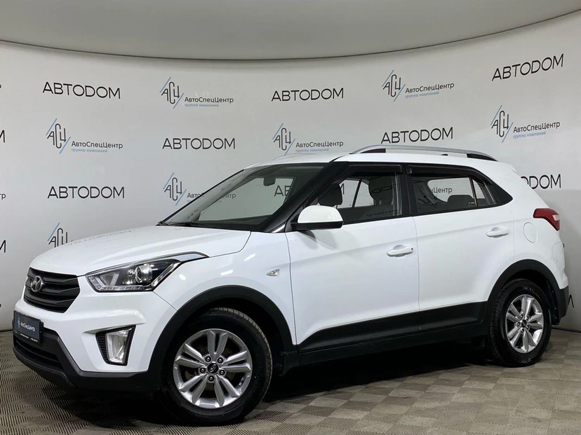 Hyundai Creta I поколение 1.6 AT (123 л.с.) Base Белый 2017 с пробегом 130 000 км