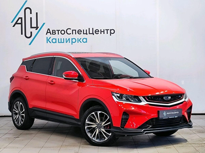 Автомобиль Geely Coolray I поколение 1.5 AMT (150 л.с.) Flagship Красный 2023 с пробегом 42 260 км