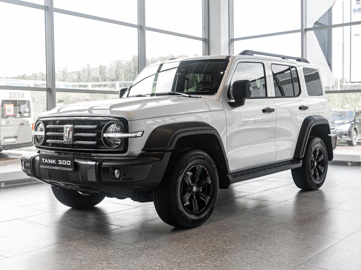 Автомобиль TANK 300 I поколение 2.0 AT 4WD (220 л.с.) Premium Белый 2025 новый
