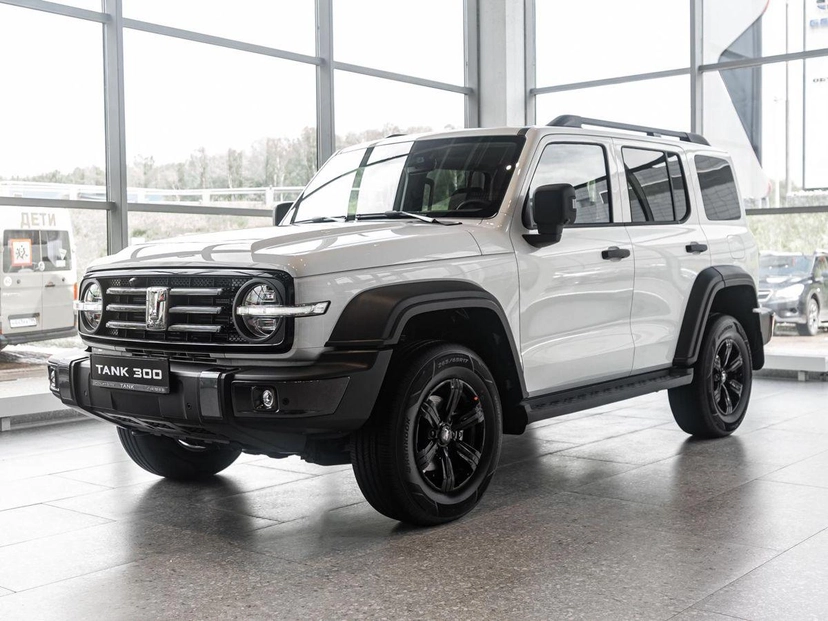 Автомобиль TANK 300 I поколение 2.0 AT 4WD (220 л.с.) Premium Белый 2025 новый