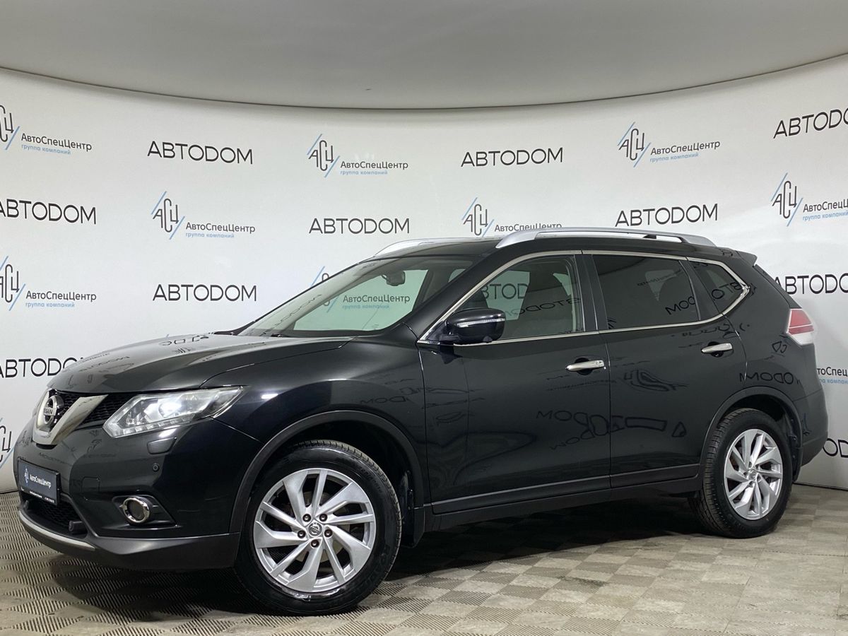 Nissan X-Trail III поколение (T32) 2.0 CVT (144 л.с.) SE Top Чёрный 2017 с пробегом 165 000 км