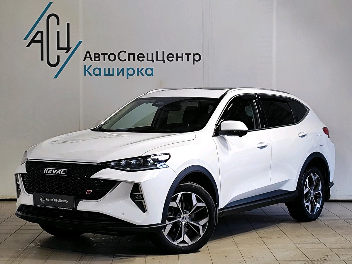 Haval F7 I [рестайлинг] 2.0 AMT 4WD (190 л.с.) Tech Plus Белый 2023 с пробегом 62 104 км