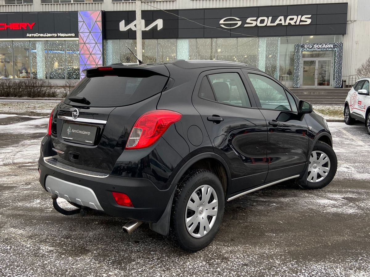Автомобиль Opel Mokka I поколение 1.8 MT (140 л.с.) Enjoy Чёрный 2014 с пробегом 209 000 км