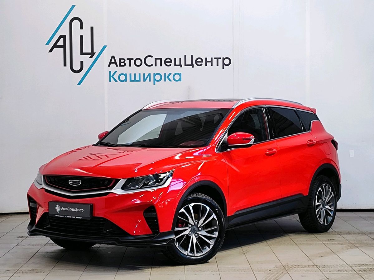 Автомобиль Geely Coolray I поколение 1.5 AMT (150 л.с.) Flagship Красный 2023 с пробегом 42 260 км