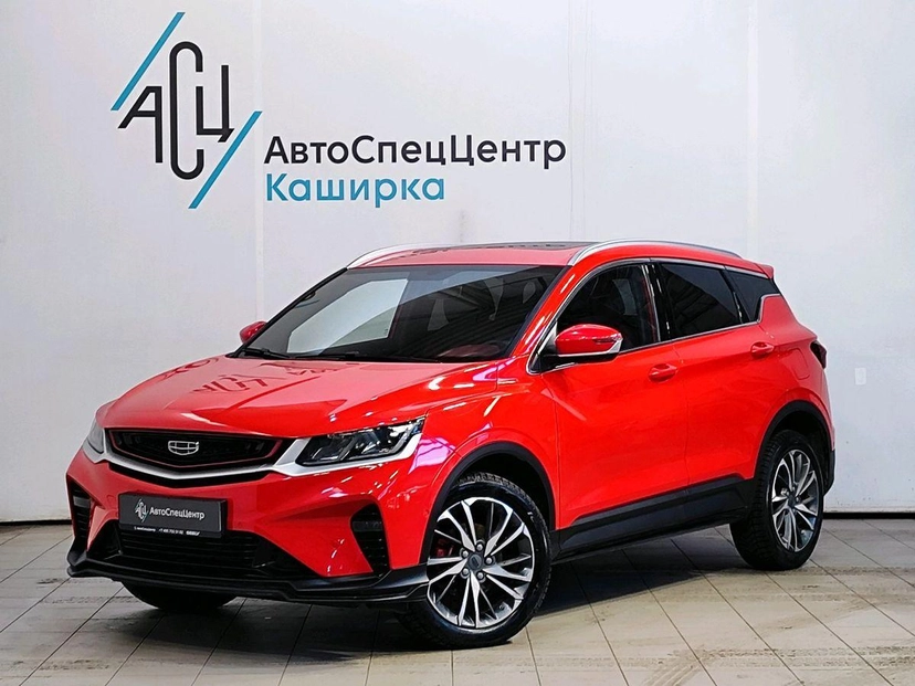 Автомобиль Geely Coolray I поколение 1.5 AMT (150 л.с.) Flagship Красный 2023 с пробегом 42 260 км