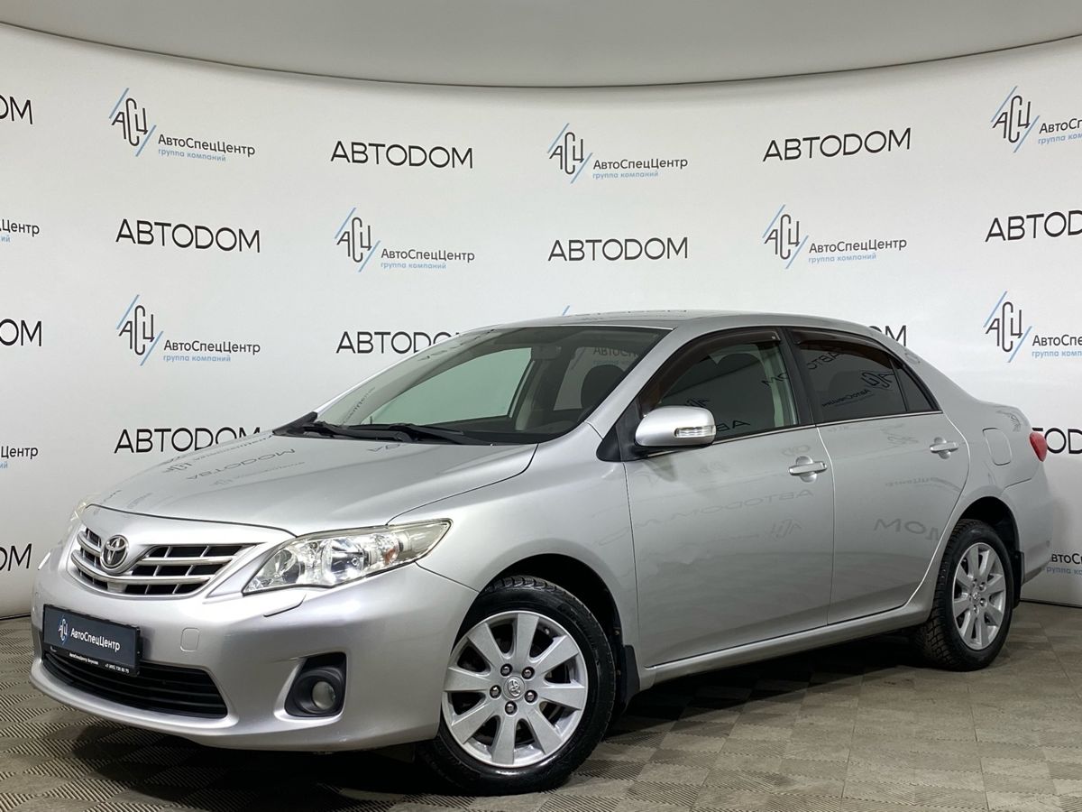 Автомобиль Toyota Corolla X (E140/E150) [рестайлинг] 1.6 AT (124 л.с.) Элеганс Серый 2011 с пробегом 147 000 км