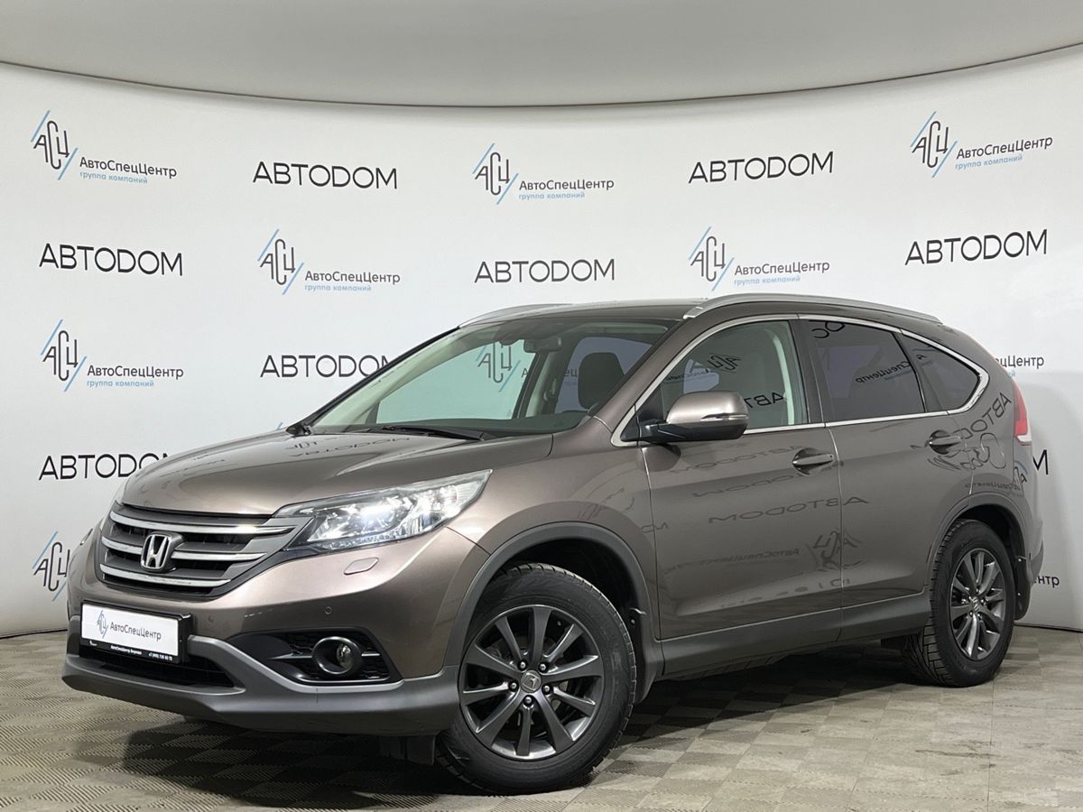 Honda CR-V IV поколение 2.0 AT 4WD (150 л.с.) Elegance Серый 2013 с пробегом 104 000 км