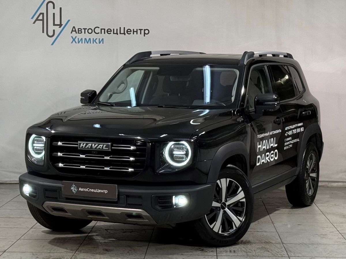 Haval Dargo I поколение 2.0 AMT 4WD (192 л.с.) Elite Чёрный 2023 с пробегом 64 000 км