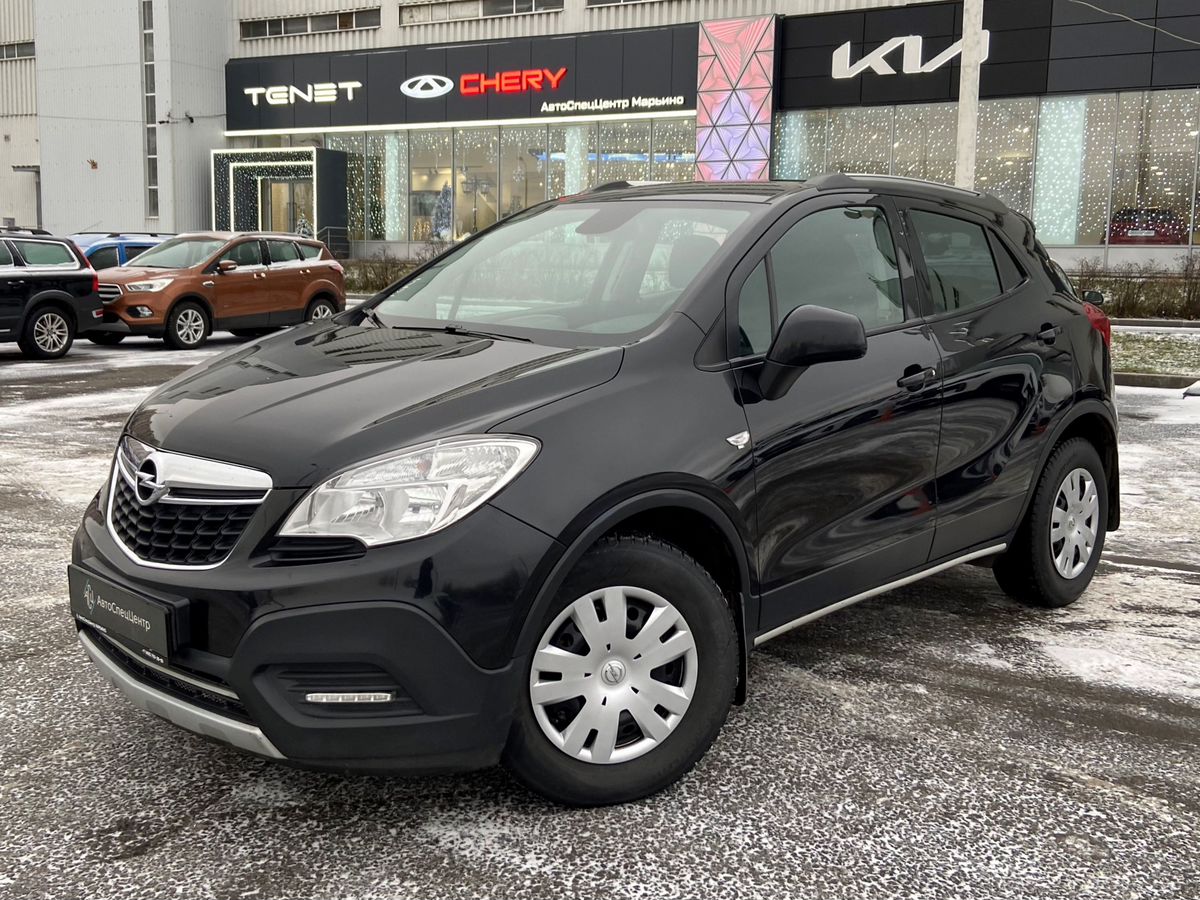 Автомобиль Opel Mokka I поколение 1.8 MT (140 л.с.) Enjoy Чёрный 2014 с пробегом 209 000 км