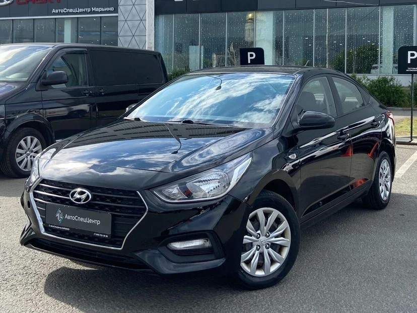 Hyundai Solaris II поколение 1.4 MT (100 л.с.) Active Чёрный 2018 с пробегом 161 000 км