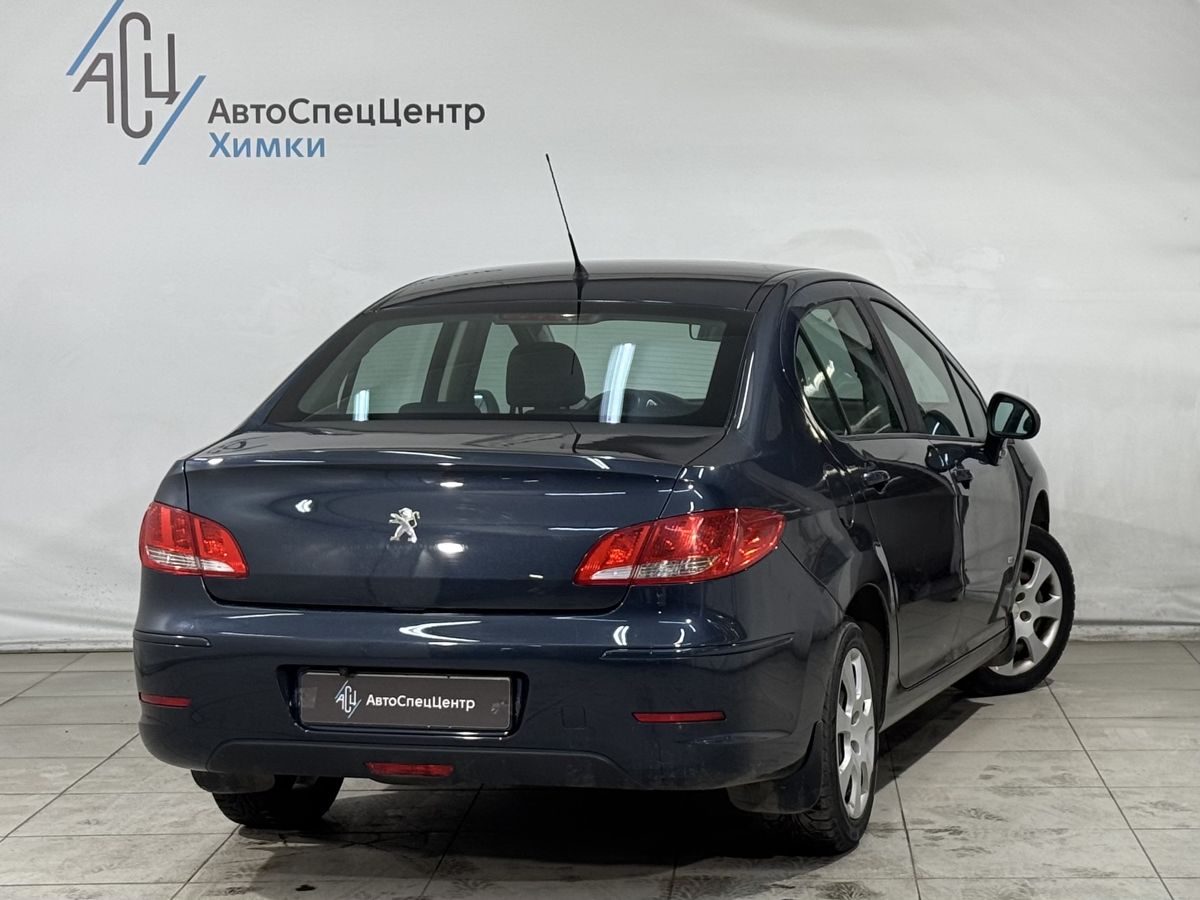 Автомобиль Peugeot 408 I поколение 1.6 AT (120 л.с.) Style Синий 2014 с пробегом 56 200 км