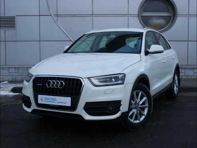 Автомобиль Audi Q3 I поколение (8U) 2.0 AMT 4WD (170 л.с.) Base Белый 2013 с пробегом 130653 км