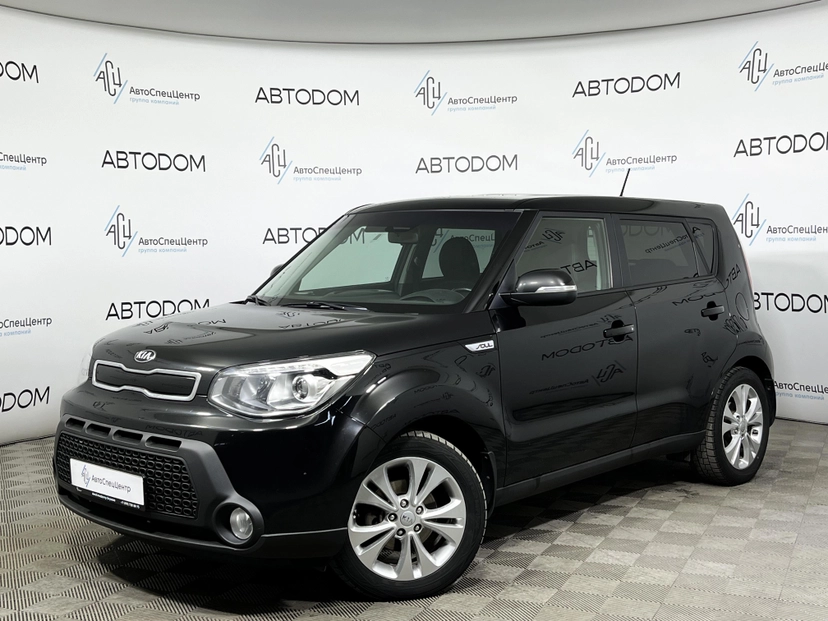 Автомобиль Kia Soul II поколение 1.6 AT (132 л.с.) Premium Чёрный 2016 с пробегом 181 567 км