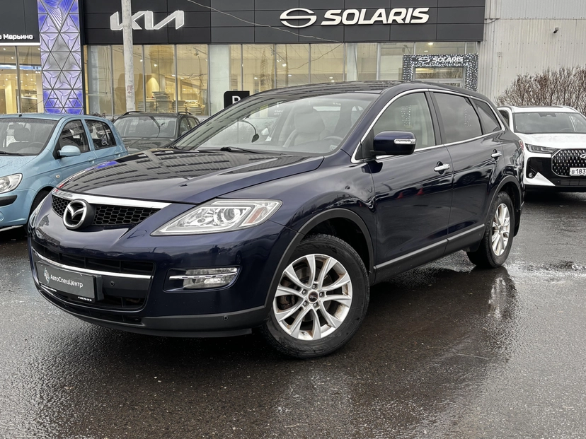 Автомобиль Mazda CX-9 I поколение 3.7 AT 4WD (277 л.с.) Sport Синий 2008 с пробегом 133 000 км