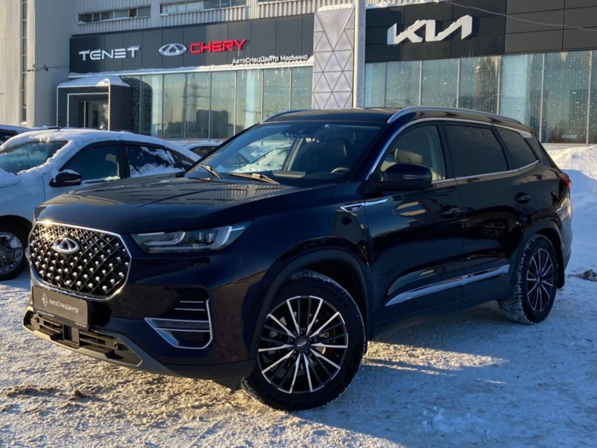Автомобиль CHERY Tiggo 8 Pro I поколение 1.6 AMT (186 л.с.) Ultimate Фиолетовый 2022 с пробегом 79 800 км