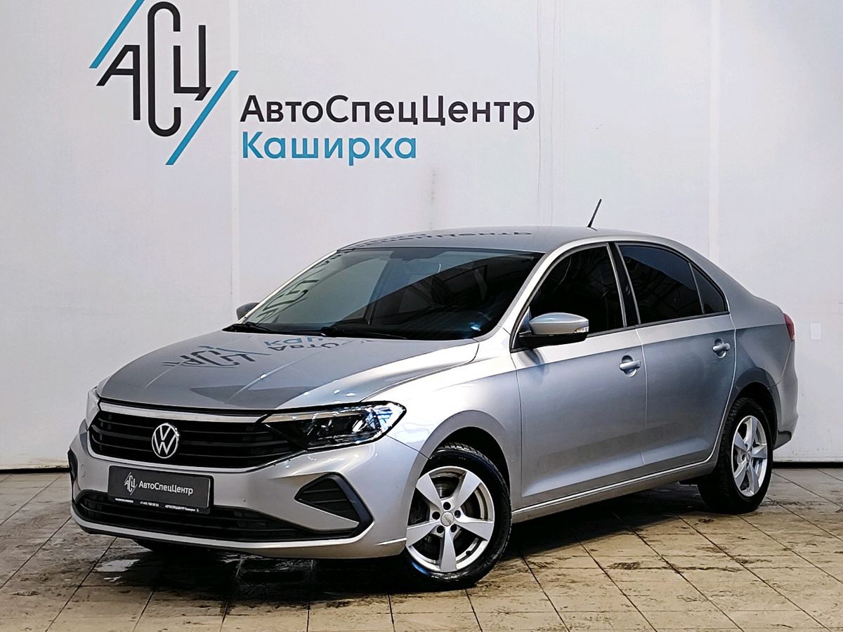 Автомобиль Volkswagen Polo VI поколение 1.6 AT (110 л.с.) Respect Серебристый 2020 с пробегом 115 957 км