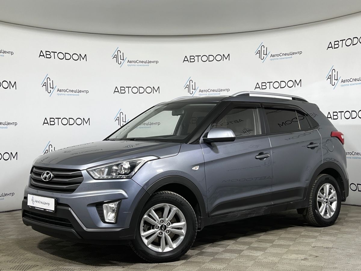 Автомобиль Hyundai Creta I поколение 2.0 AT (149 л.с.) Comfort Plus Серый 2019 с пробегом 164 746 км