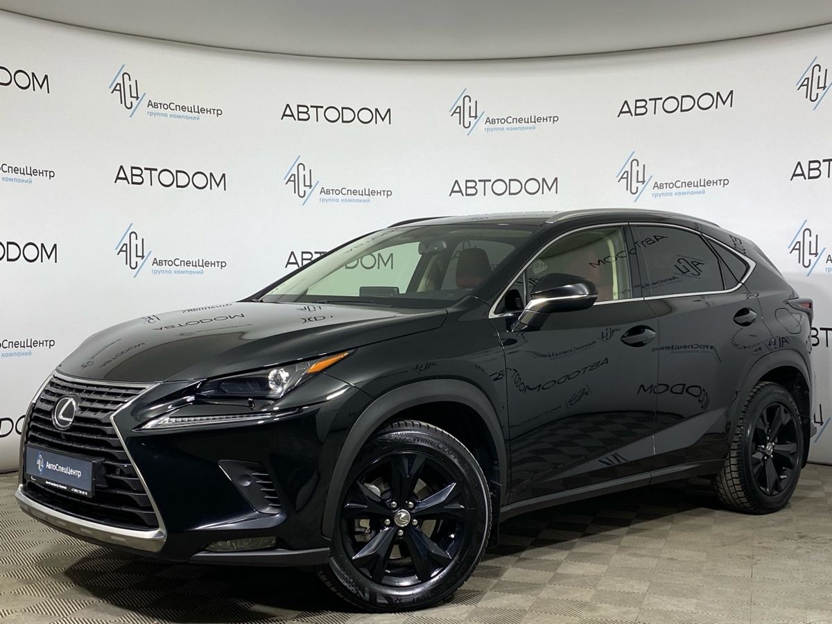 Автомобиль Lexus NX I [рестайлинг] 2.0 AT 4WD (238 л.с.) Progressive Чёрный 2020 с пробегом 90 907 км