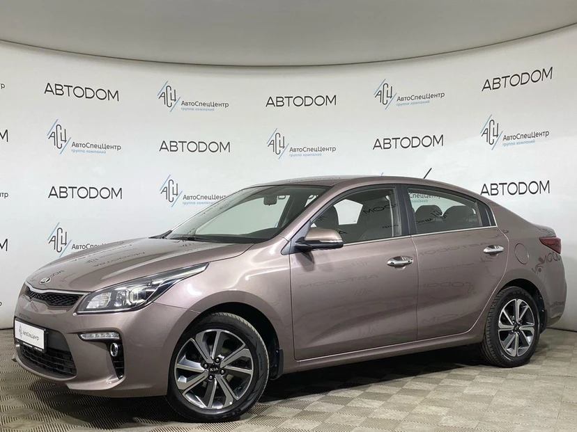 Kia Rio IV поколение 1.6 AT (123 л.с.) Premium Серебристый 2019 с пробегом 29 044 км