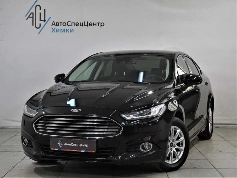 Автомобиль Ford Mondeo V поколение 2.5 AT (149 л.с.) Trend Чёрный 2017 с пробегом 48 000 км