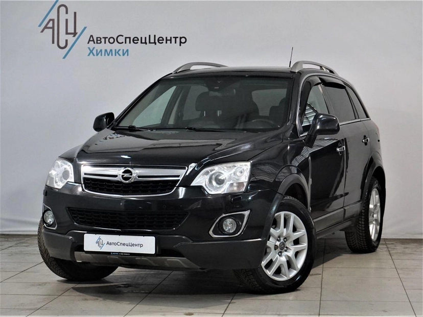Автомобиль Opel Antara I [рестайлинг] 2.2d AT 4WD (184 л.с.) Cosmo Чёрный 2012 с пробегом 192 700 км