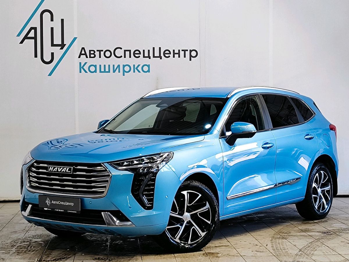 Автомобиль Haval Jolion I поколение 1.5 AMT (143 л.с.) Premium Голубой 2021 с пробегом 74 096 км