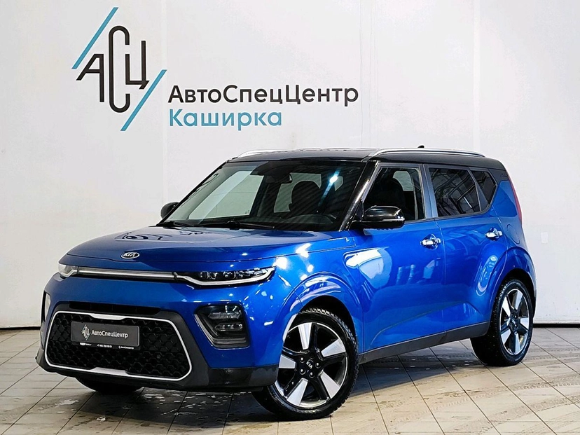 Автомобиль Kia Soul III поколение 2.0 AT (150 л.с.) Premium Синий 2019 с пробегом 122 755 км