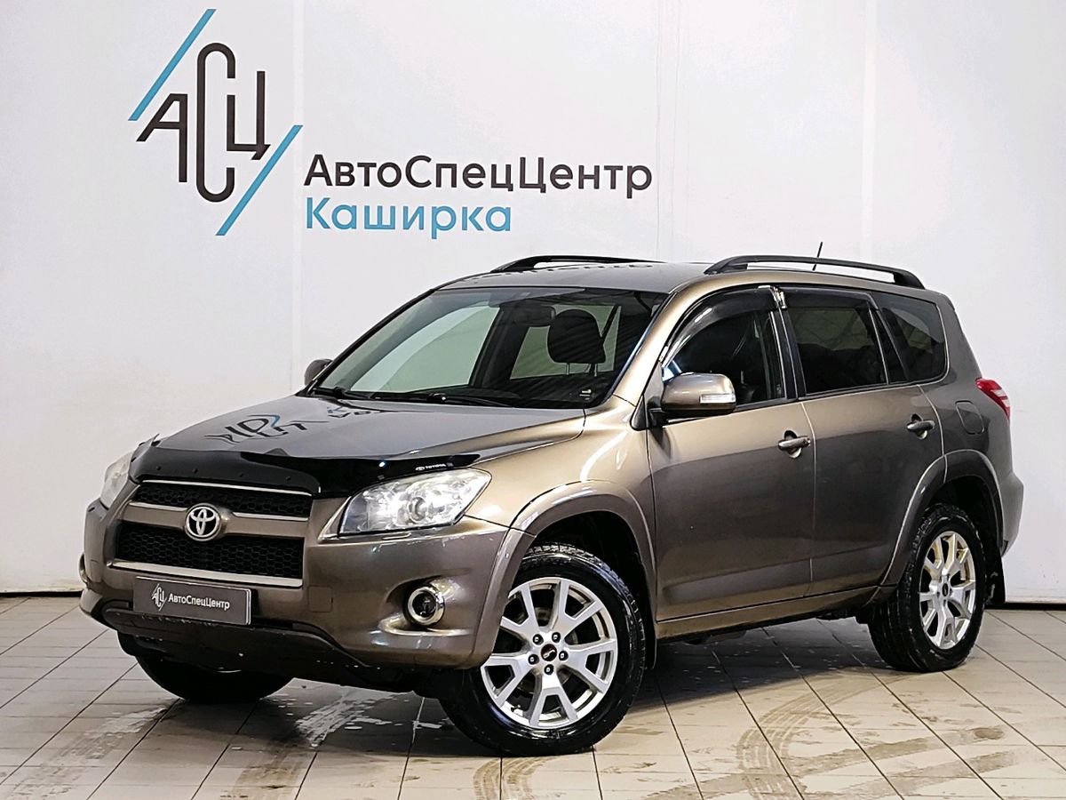 Автомобиль Toyota RAV4 III (XA30) [рестайлинг] 2.4 AT 4WD (170 л.с.) Base Бежевый 2010 с пробегом 283 793 км