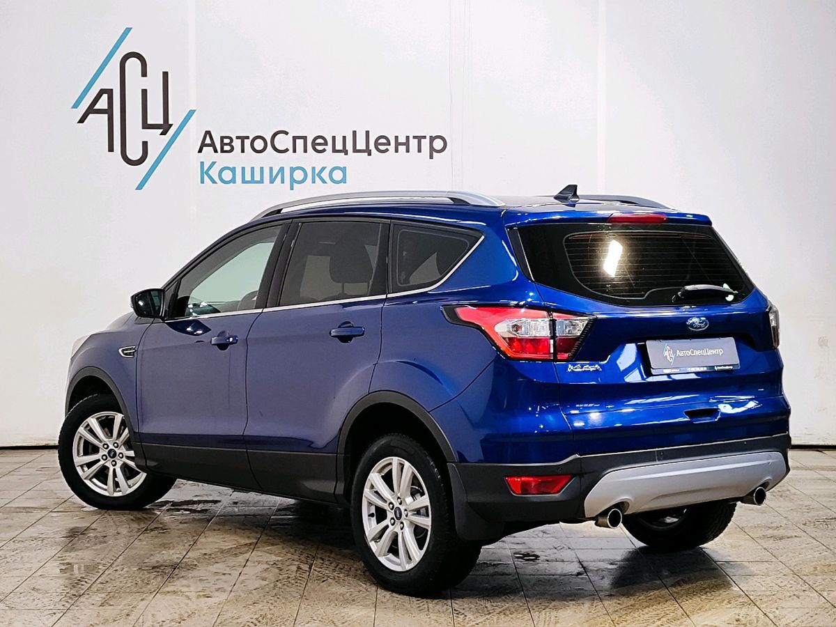 Автомобиль Ford Kuga II [рестайлинг] 2.5 AT (150 л.с.) Trend Plus Синий 2018 с пробегом 153 037 км