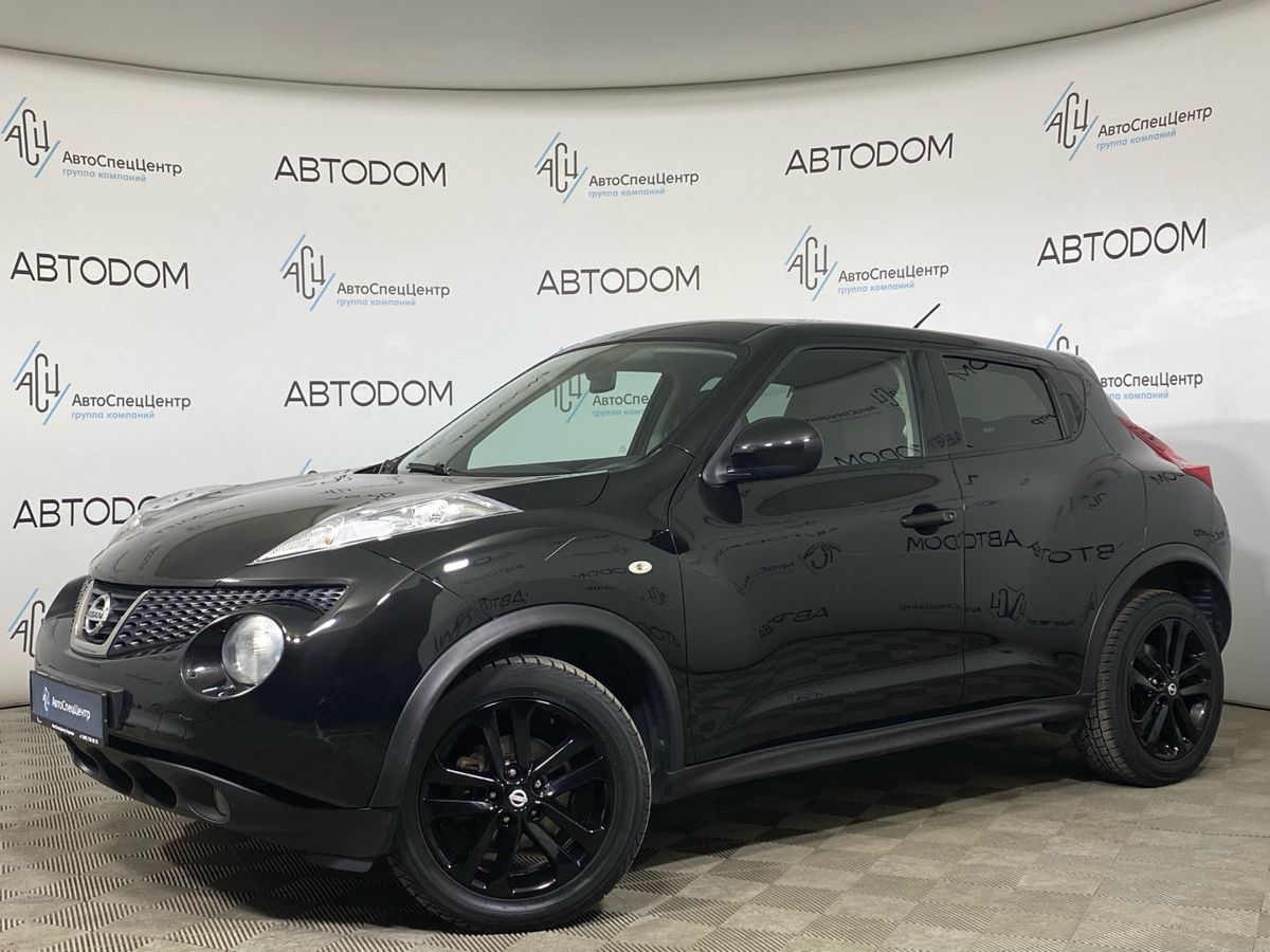 Nissan Juke I поколение (F15) 1.6 CVT (117 л.с.) SE Sport Чёрный 2011 с пробегом 147 800 км