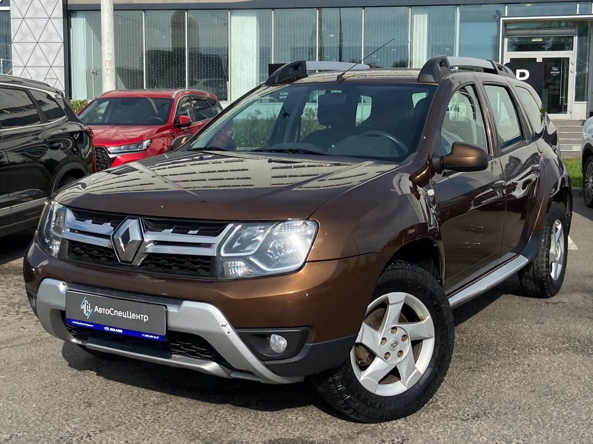 Renault Duster I [рестайлинг] 1.5d MT 4WD (109 л.с.) Privilege Коричневый 2015 с пробегом 163 500 км