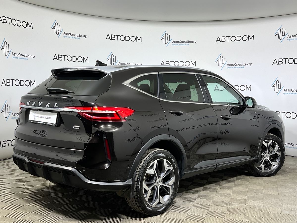 Автомобиль Haval F7 I [рестайлинг] 2.0 AMT 4WD (190 л.с.) Tech Plus Чёрный 2023 с пробегом 91 185 км