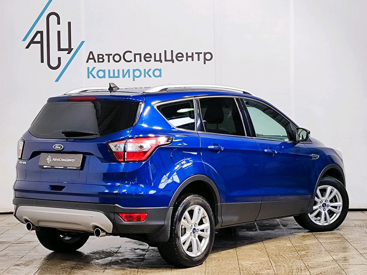 Автомобиль Ford Kuga II [рестайлинг] 2.5 AT (150 л.с.) Trend Plus Синий 2018 с пробегом 153 037 км