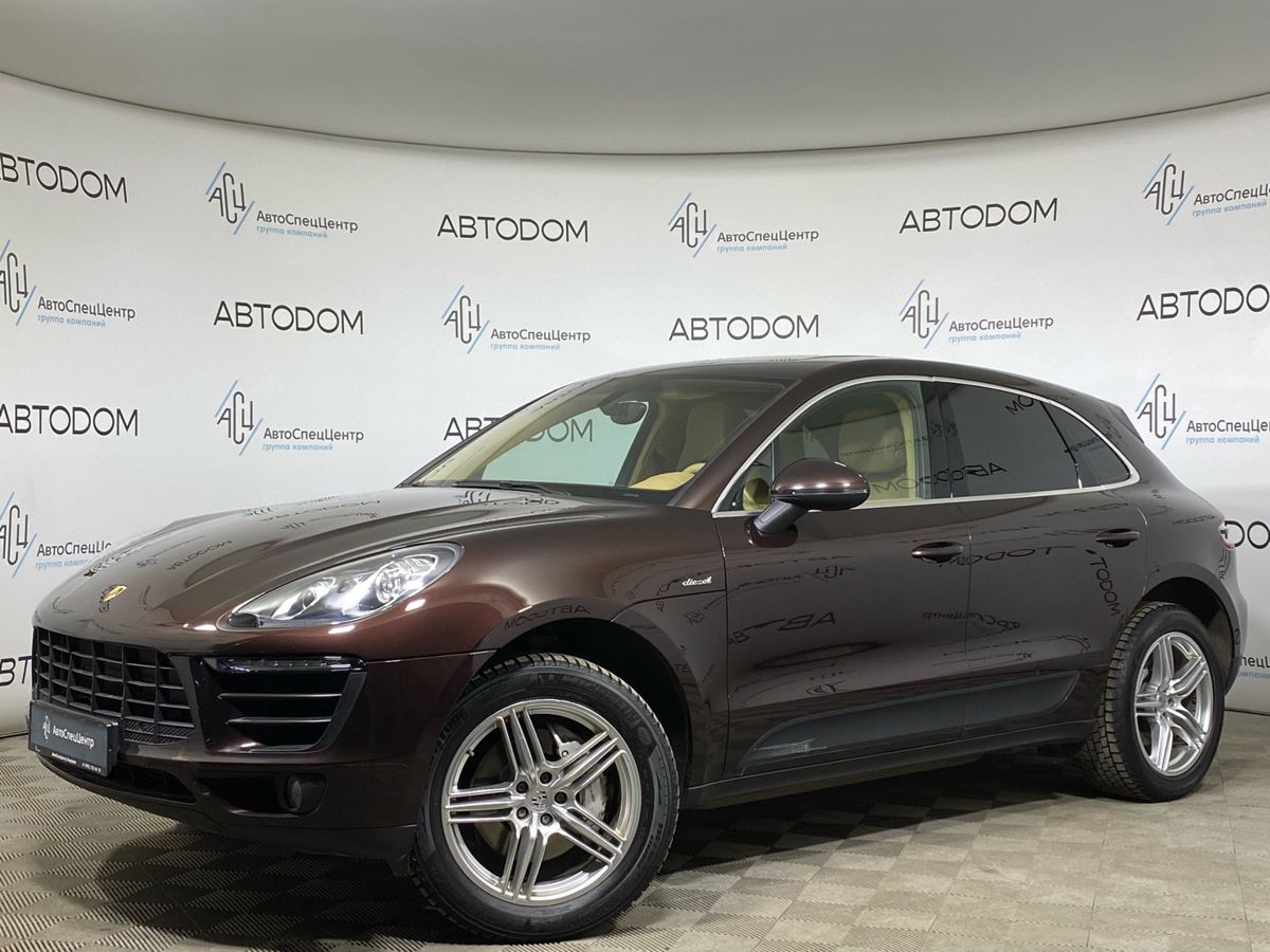 Porsche Macan I поколение S 3.0d AMT 4WD (245 л.с.) S Коричневый 2015 с пробегом 165 570 км