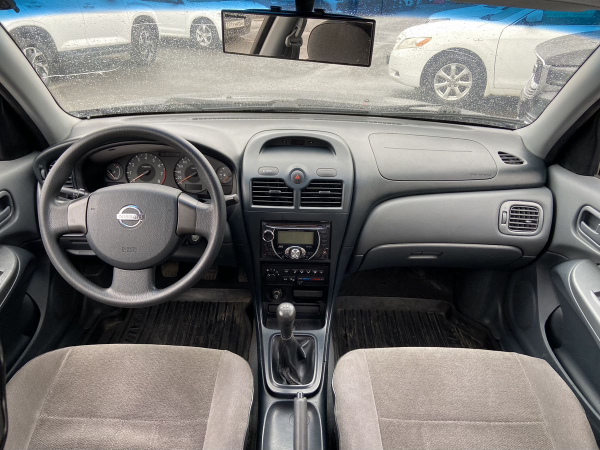 Автомобиль Nissan Almera Classic I поколение (B10) 1.6 MT (107 л.с.) Base Чёрный 2007 с пробегом 158 000 км