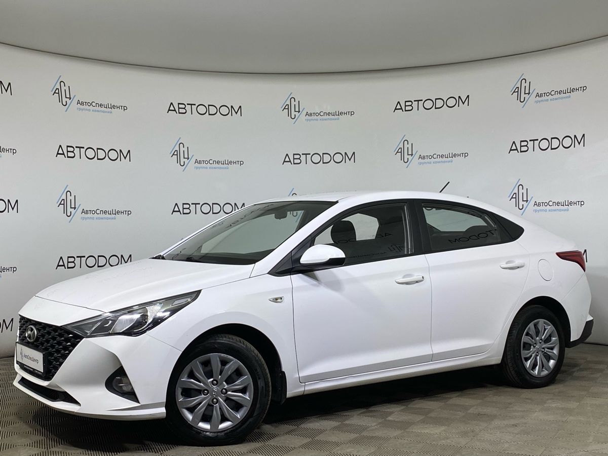 Hyundai Solaris II [рестайлинг] 1.6 AT (123 л.с.) Comfort Белый 2022 с пробегом 57 123 км