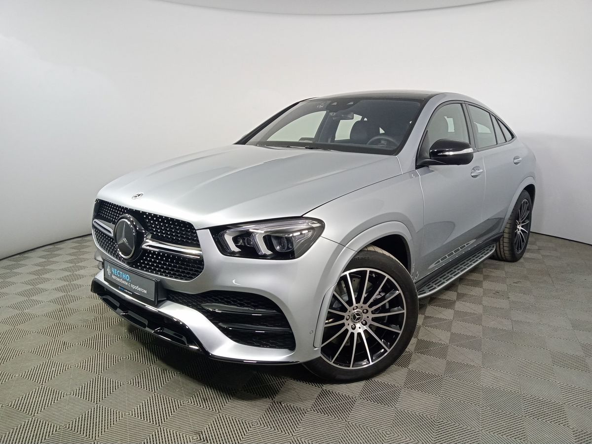 Автомобиль Mercedes-Benz GLE coupe II поколение (C167) 400 2.9d AT 4WD (330 л.с.) Base Серебристый 2022 с пробегом 10 км