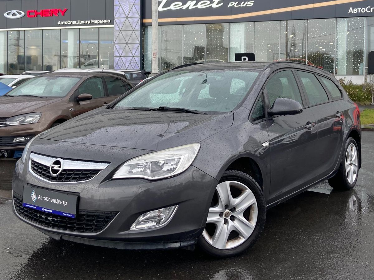 Opel Astra IV поколение (J) 1.6 MT (115 л.с.) Enjoy Серый 2012 с пробегом 86 125 км