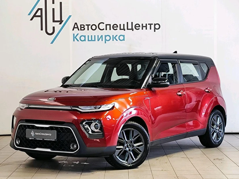 Kia Soul III поколение 2.0 AT (150 л.с.) Luxe Красный 2019 с пробегом 98 158 км