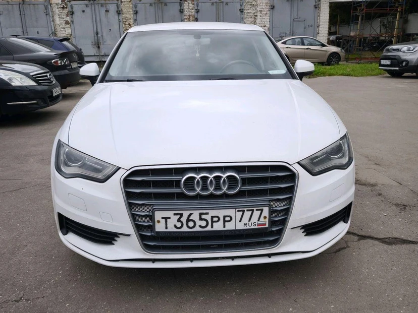 Audi A3 III поколение (8V) 1.4 AMT (125 л.с.) Ambition Белый 2016 с пробегом 106 897 км