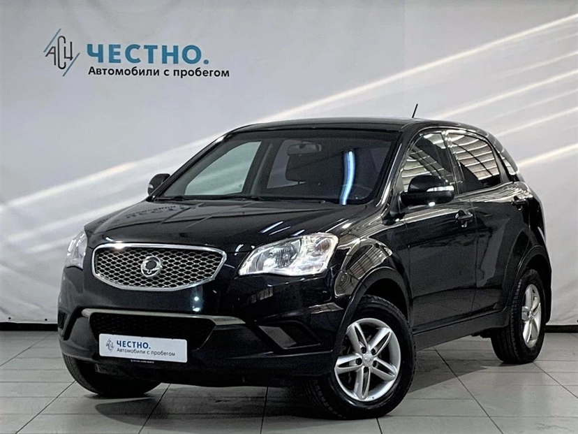 Автомобиль SsangYong Actyon II поколение 2.0d AT (149 л.с.) Original Чёрный 2013 с пробегом 210 000 км